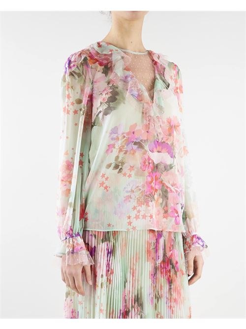Printed crepon blouse Twinset TWIN SET | Blouse | TP273410539